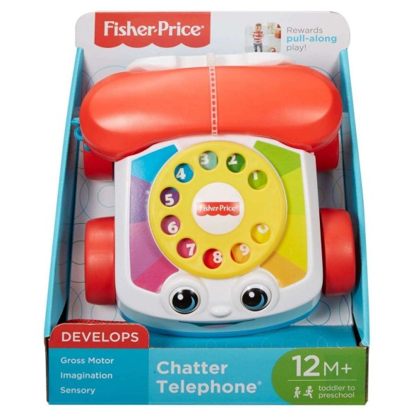 Телефон Fisher Price на колесах