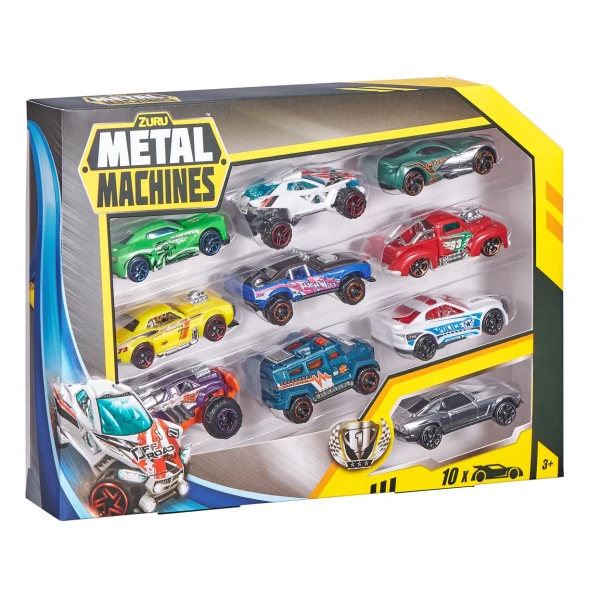 Игровой набор Metal Machines 10 машин в ассортименте