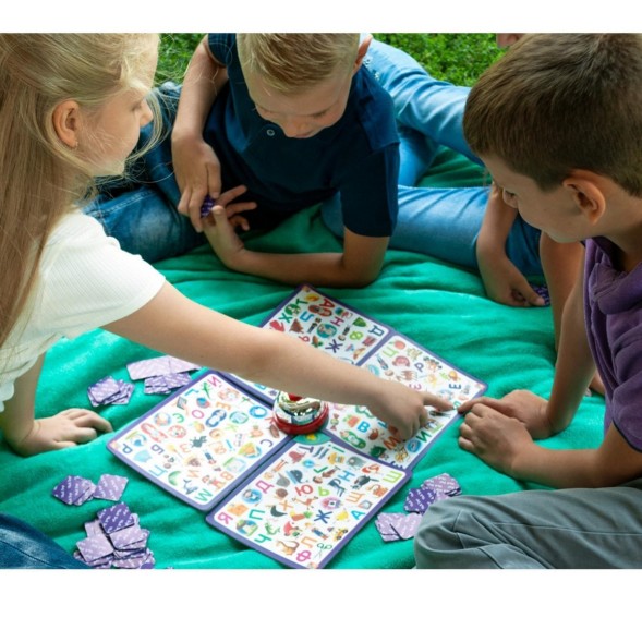 Настольная игра со звонком «Зоркий глаз. Алфавит»