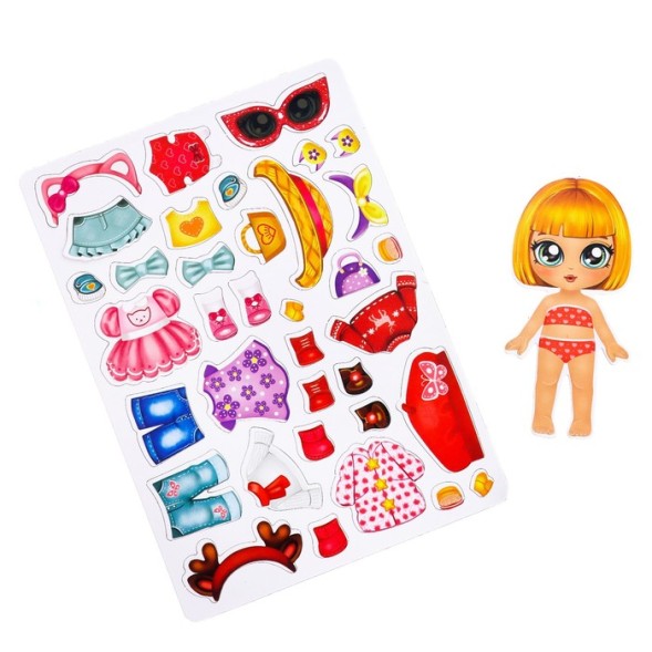 Магнитный набор Одевашки «Маленькая модница»