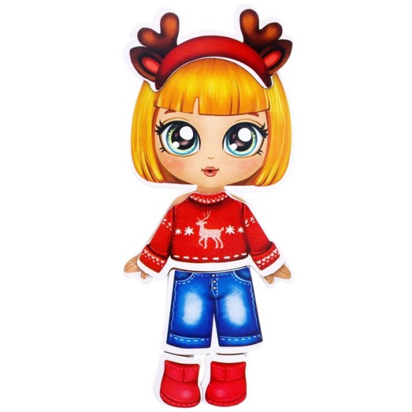 Магнитный набор Одевашки «Маленькая модница»