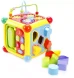 Развивающий центр "Мультикуб", 7 игр на каждой стороне, с телефоном и пианино