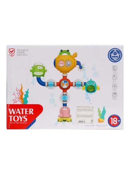 Игрушка для ванной с присоской "Забавный водопровод", Huanger