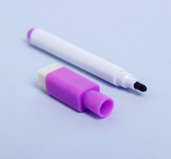 Маркер цветной на водной основе, с магнитом, набор 6 шт.