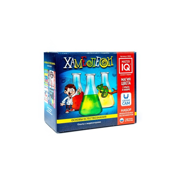 Набор для опытов Master IQ2 Хамелеон
