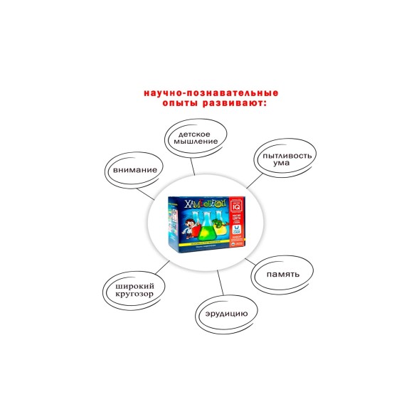 Набор для опытов Master IQ2 Хамелеон