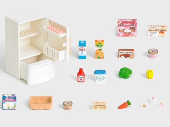 Набор Sylvanian Families Холодильник с продуктами 3566