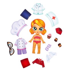 Магнитный набор Одевашки «Играем в профессии»