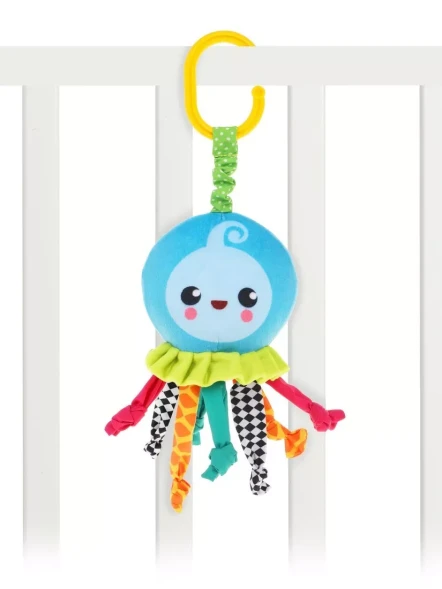 Подвеска Осьминожка со звуком, Жирафики