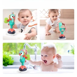 Погремушка на присоске HOLA Павлин