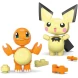 Конструктор Mega Pokemon Чармандер и Пичу, 40 элементов