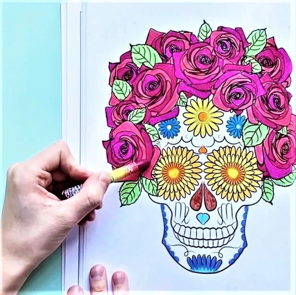 ЧерепOK. Бесстрашная раскраска. Робинс