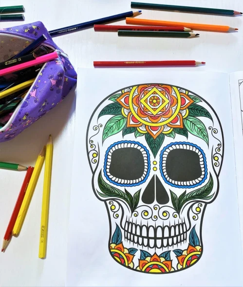 ЧерепOK. Бесстрашная раскраска. Робинс