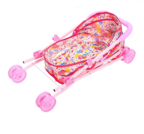 Коляска для кукол «Русалка» универсальная, металлический каркас