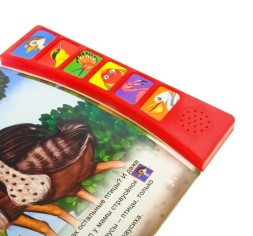 Музыкальная книга «Страусёнок», 12 стр.