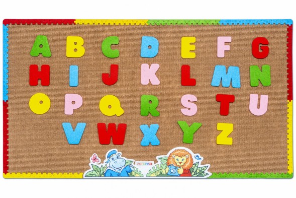 Дидактический коврик "Английский алфавит"