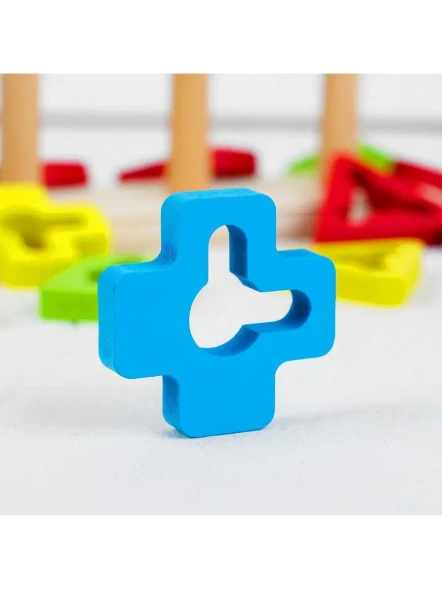 Пирамидка логическая "Ключики"