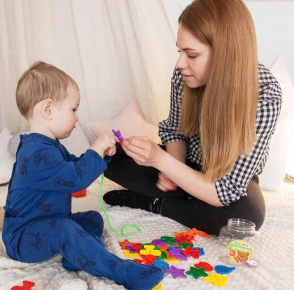 Набор для сортировки «Сортер-стаканчики. Животные-растушки», с пинцетом, по методике Монтессори