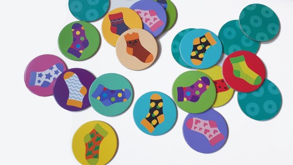 Настольная игра МЕМО «Носочки»