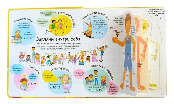 Секреты человека. Книга с окошками. Робинс