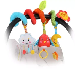 Растяжка с развивающими игрушками съемными &quot;Лесная сказка&quot;, Жирафики