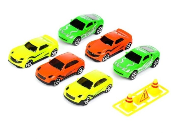 Грузовик «Перевозчик», с 6 гоночными машинами и аксессуарами