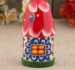 Пальчиковый театр «Теремок», теремок и 6 кукол, 14 см