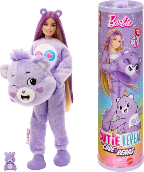 Кукла модельная Barbie Cutie Reveal Grumpy Bear