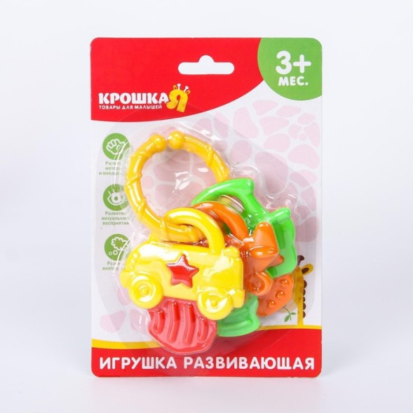 Погремушка «Маленькая радость», цвет МИКС