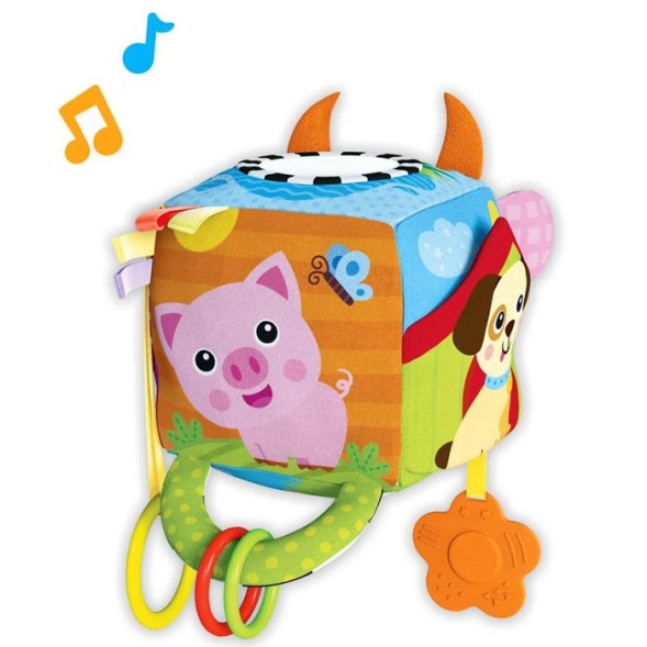 Музыкальный кубик «Ферма»- не рабатает звук