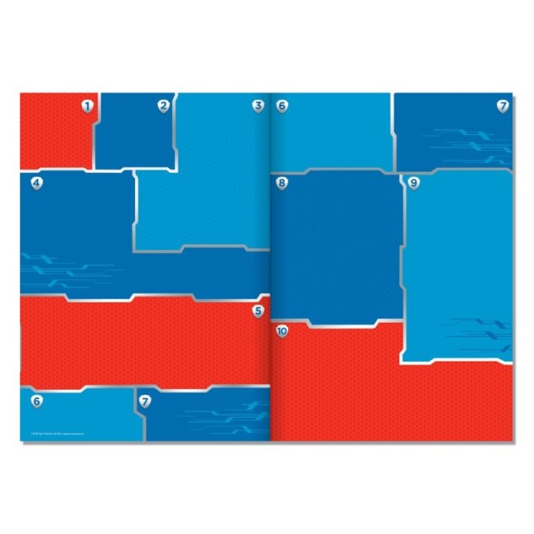 Набор для творчества с многоразовыми наклейками «Изучаем цифры» А4