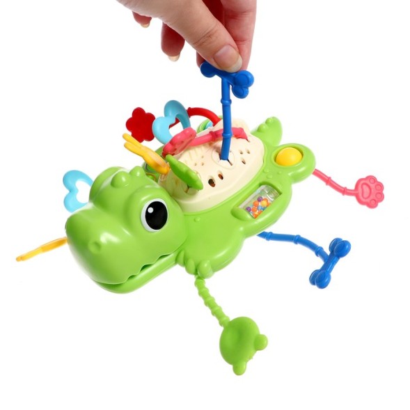 Развивающая игрушка «Динозаврик», цвета МИКС