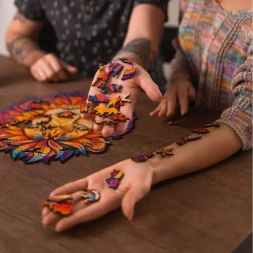 Деревянный пазл Таинственный лев, 192 детали