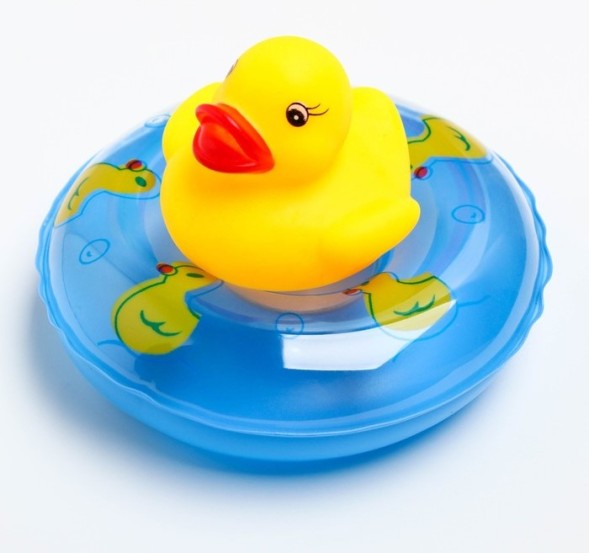 Набор игрушек для игры в ванне «Утиная горка»