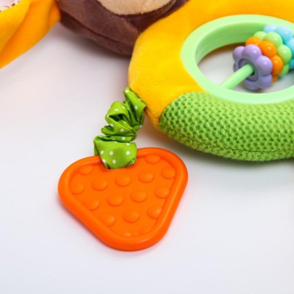 Развивающая игрушка- погремушка «Веселый щенок»