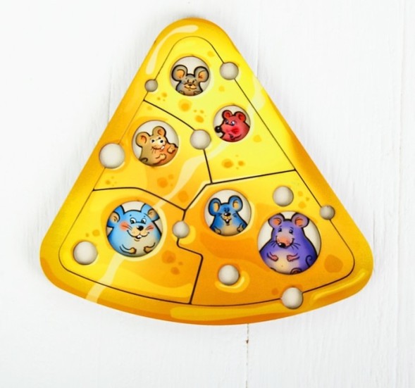 Головоломка «Сыр и мышата»