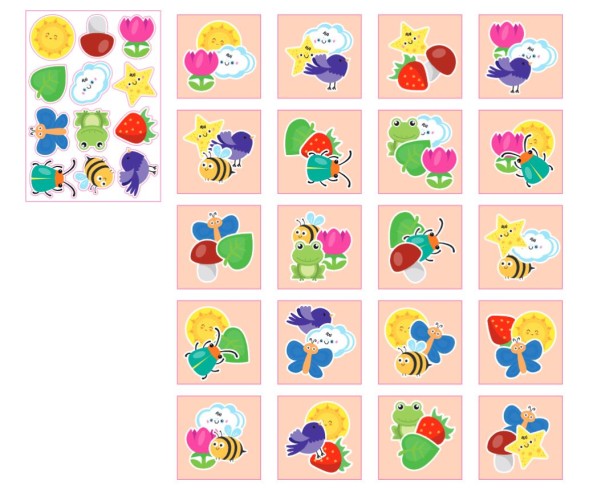 Настольная развивающая игра «Мир вокруг». Серия Что за чем?