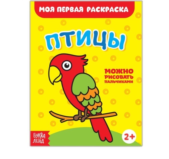 Раскраска «Птицы», 16 стр.