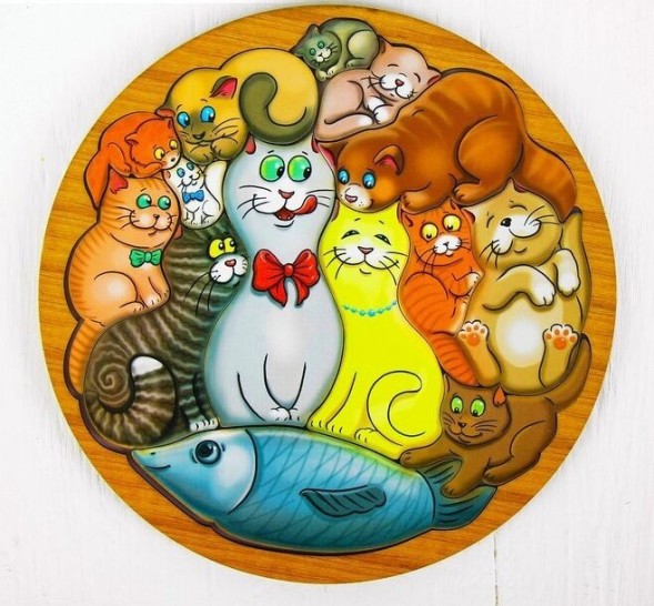 Головоломка "Коты"