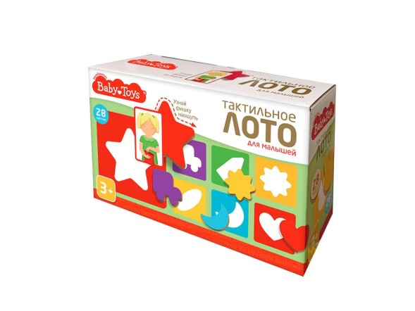 Обучающее лото для малышей «Тактильное» Baby Toys