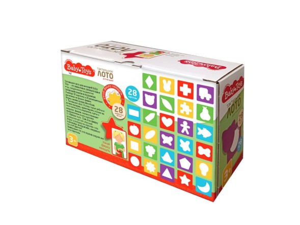 Обучающее лото для малышей «Тактильное» Baby Toys