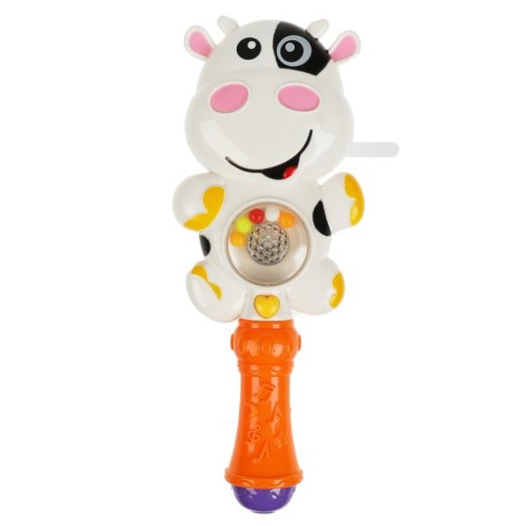 Музыкальная погремушка коровка Умка