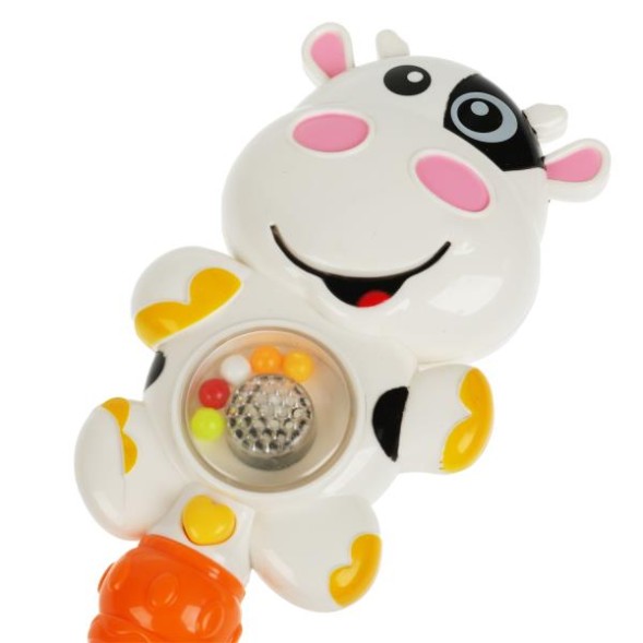 Музыкальная погремушка коровка Умка