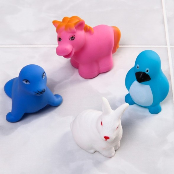 Набор игрушек для игры в ванне «На острове 2», 8 шт