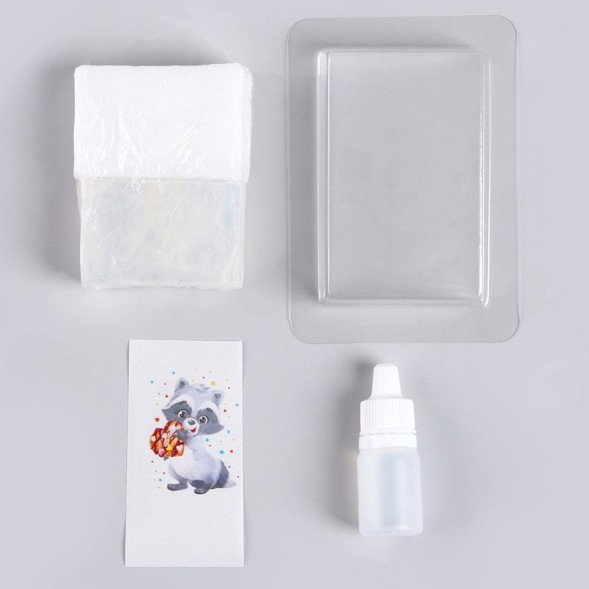 Набор для творчества «Мыло своими руками. Енотик» 1 форма