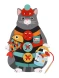 Игрушка развивающая Кот-рыболов шнуровка. Mapacha