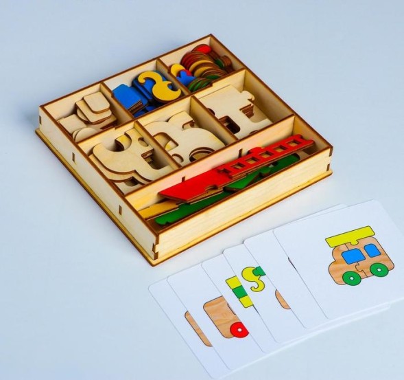 Пазл-конструктор «Автотранспорт» Smile Decor