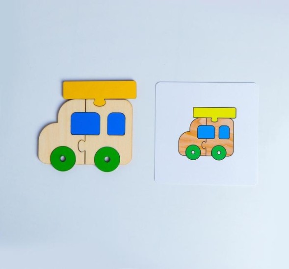 Пазл-конструктор «Автотранспорт» Smile Decor