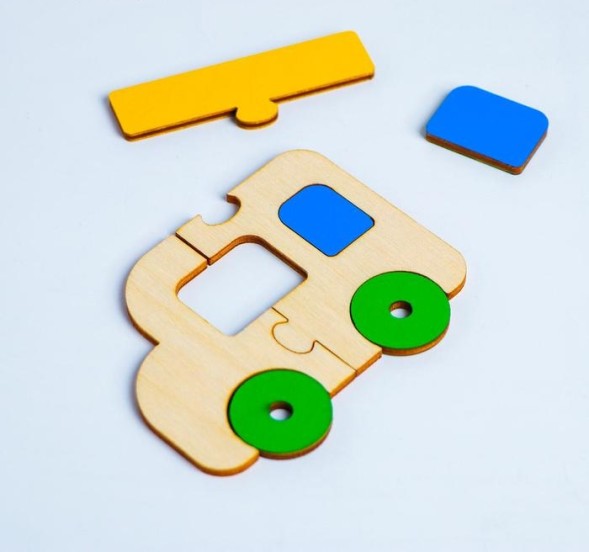 Пазл-конструктор «Автотранспорт» Smile Decor