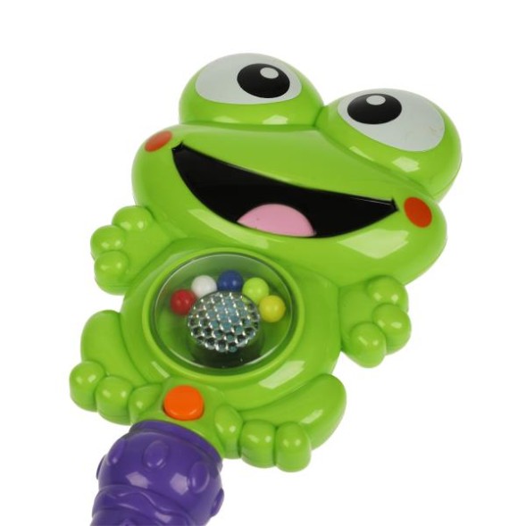 Музыкальная погремушка Умка лягушка 24 песен,фраз,звуков
